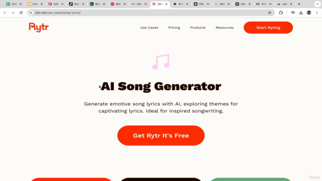 Creating Music, Song Lyrics & Videos with Generative AI – Screenshot 3