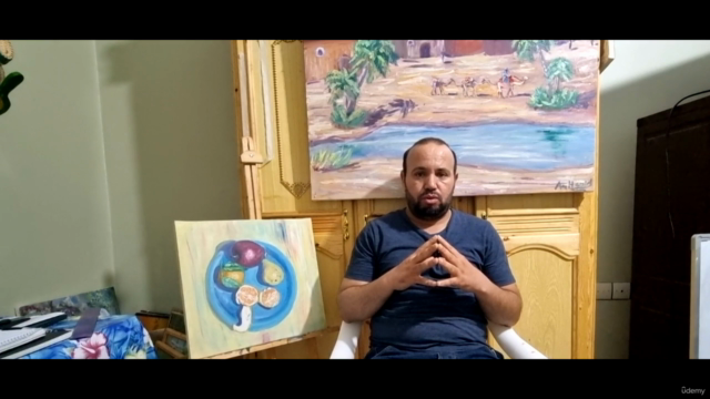 How to paint kidneys anatomically with oil colors – Screenshot 2