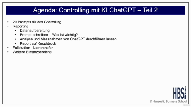 Controlling mit ChatGPT – Teil 2: Fortgeschrittene Techniken – Screenshot 2