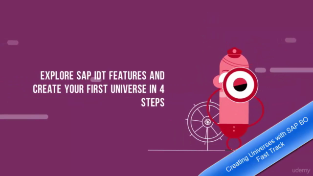 Creating Universes Using SAP BusinessObjects IDT(Fast Track) – Screenshot 2