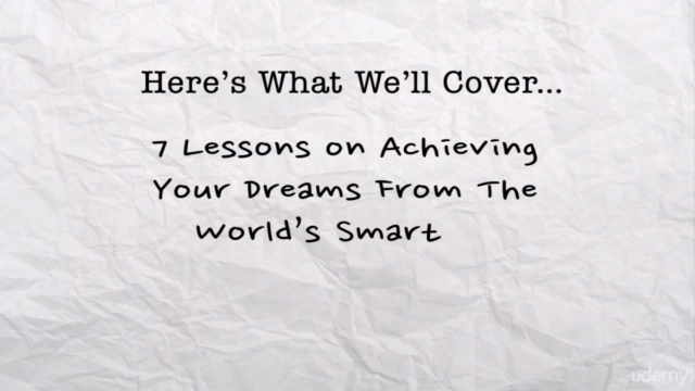 A Mini Course on Achieving Your Dreams – Screenshot 4