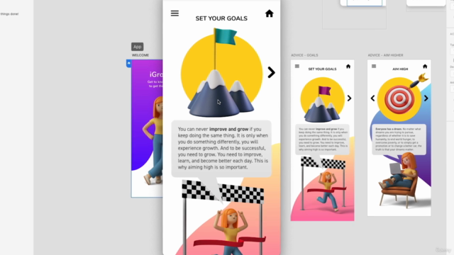 App and Website Design with Adobe XD – Screenshot 3