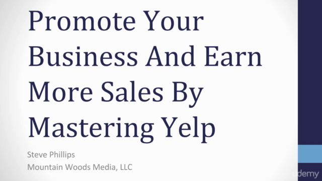Promote Your Business and Earn More Sales By Mastering Yelp – Screenshot 4