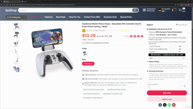 Build & Deploy Multi Ecommerce Website React Next.js 2025 – Screenshot 1