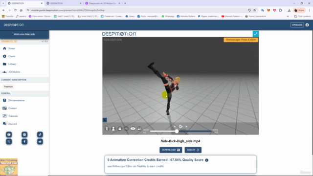 Deepmotion Ai: 3D Motion Capture per Tutti. – Screenshot 2