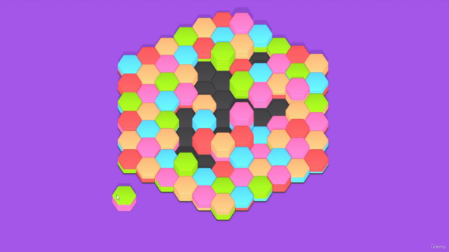 Unity Hyper Casual Game - Exploring Hexa Sort Mechanics – Screenshot 2