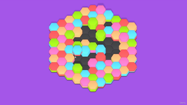 Unity Hyper Casual Game - Exploring Hexa Sort Mechanics – Screenshot 3