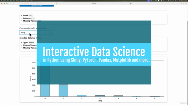 PyTorch, Shiny, Pandas & More-Build Interactive Data Science – Screenshot 1
