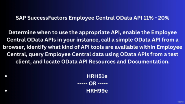 C_HRHFC_2311:SAP SuccessFactors Full Cloud/Core Hybrid – Screenshot 1