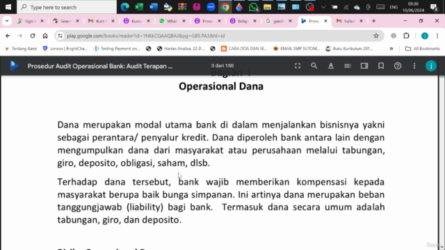 Belajar Prosedur Audit Operasional Bank Part 1 – Screenshot 1