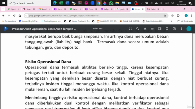 Belajar Prosedur Audit Operasional Bank Part 1 – Screenshot 2