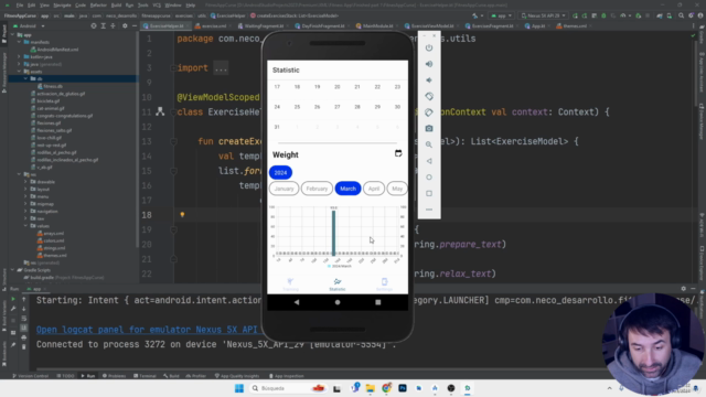 Приложение для Фитнеса на Android Studio (Kotlin) - Часть 2 – Screenshot 2