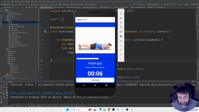Приложение для Фитнеса на Android Studio (Kotlin) - Часть 2 – Screenshot 3