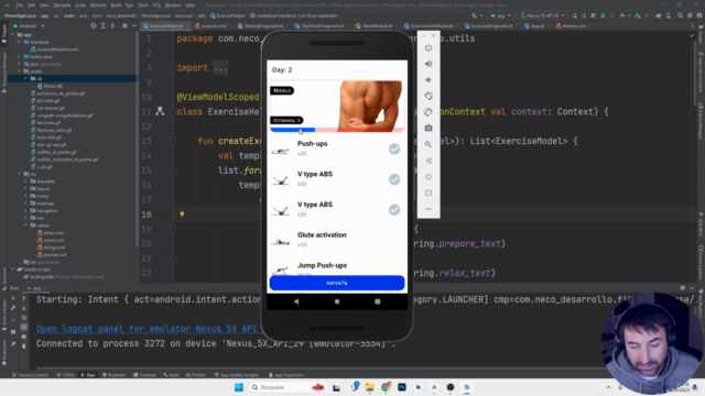 Приложение для Фитнеса на Android Studio (Kotlin) - Часть 2 – Screenshot 4