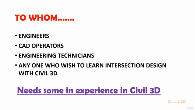 Intersection Modelling With Civil 3D – Screenshot 1