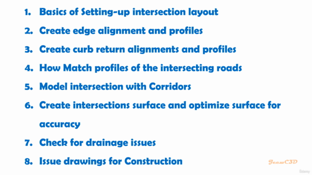 Intersection Modelling With Civil 3D – Screenshot 2