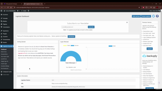 Curso COMPLETO: de Cero a EXPERTO en WordPress tu WEB al 100 – Screenshot 4