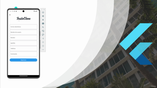 Crea un Clone de Instagram con ChatGPT, Flutter y Firebase – Screenshot 1