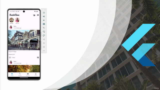 Crea un Clone de Instagram con ChatGPT, Flutter y Firebase – Screenshot 2