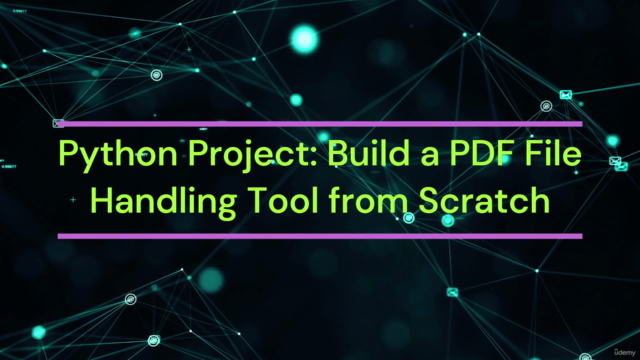 Python Project: Build a PDF File Handling Tool from Scratch – Screenshot 4