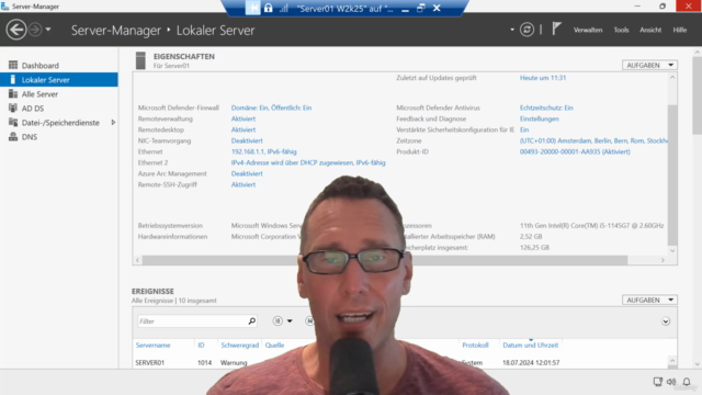 Active Directory mit Windows Server 2025 für Einsteiger – Screenshot 1