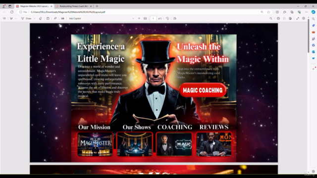 ChatGPT, Canva & AI: UI/UX to Design Ecommerce Landing Page – Screenshot 2