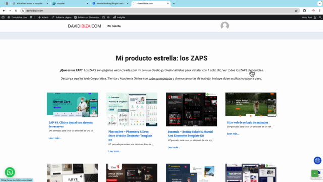 Curso de reservas en WordPress con Amelia – Screenshot 4