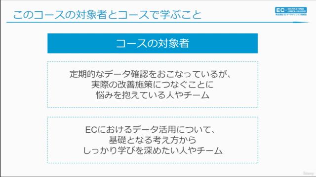 【ECマーケティング講座シリーズ4】「数値管理表」の実践で鍛えるデータ活用力!データを 「コンパス」として使おう! – Screenshot 3