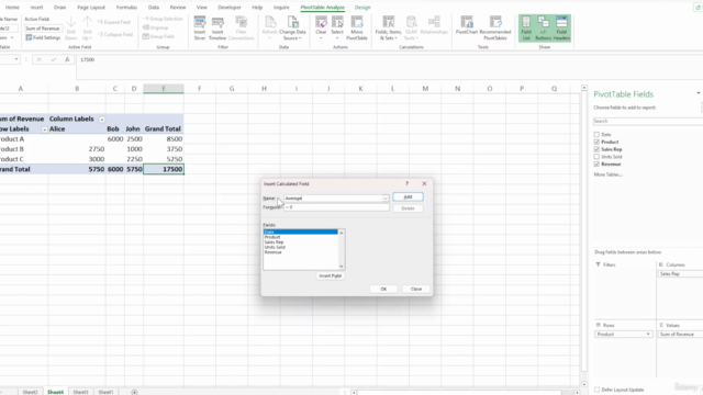 Microsoft Excel : Mastering Data Analysis with Pivot Table – Screenshot 3