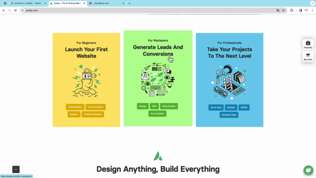 Aprende a usar el AVADA. El tema más vendido de WordPress – Screenshot 1