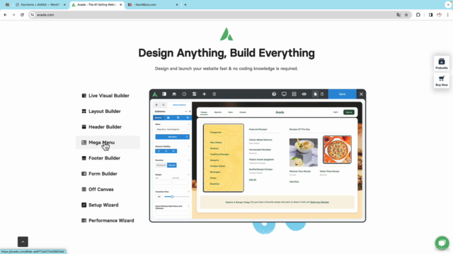 Aprende a usar el AVADA. El tema más vendido de WordPress – Screenshot 2