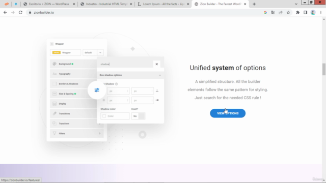Curso de Zion builder para WordPress – Screenshot 1