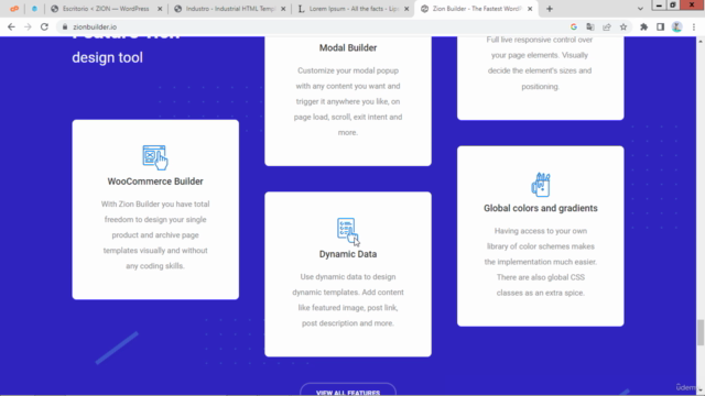 Curso de Zion builder para WordPress – Screenshot 2