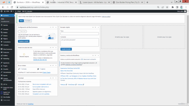 Curso de Zion builder para WordPress – Screenshot 4