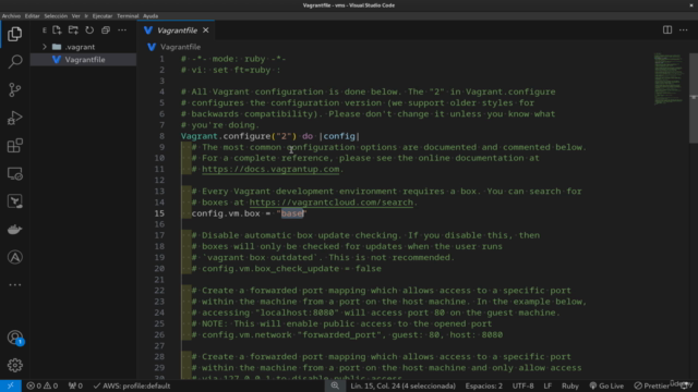 Vagrant desde cero a expero – Screenshot 3
