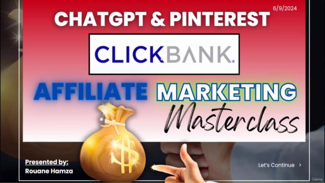 ChatGPT Pinterest Clickbank Affiliate Marketing Masterclass – Screenshot 4
