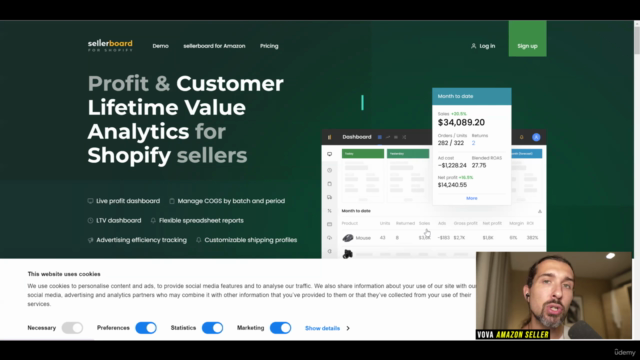 How To Use Sellerboard For Shopify - Full Tutorial & Review – Screenshot 1