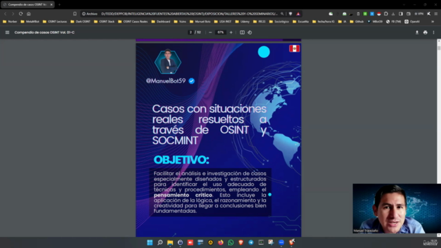 Aprende OSINT y SOCMINT con casos y situaciones reales – Screenshot 1
