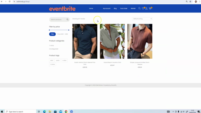 Complete Training :Building an E-commerce Shop On Wordpress – Screenshot 1