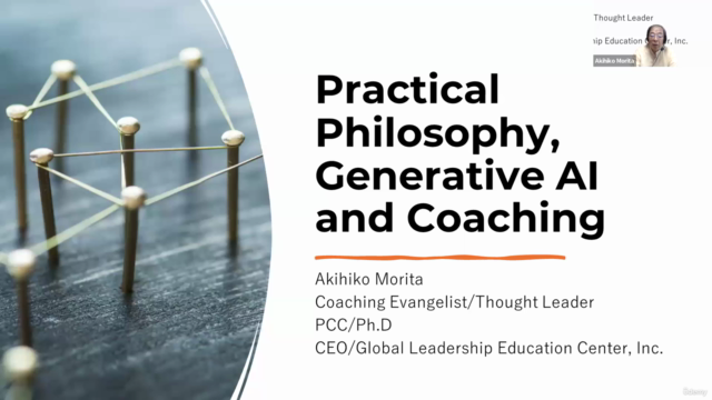 Practical Philosophy, Generative AI and Coaching – Screenshot 1