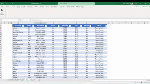 PowerPivot with DAX - Basic to Advance (13 Hours) – Screenshot 2