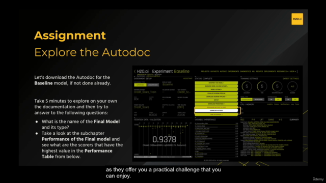 H2O Driverless AI Starter Course – Screenshot 2