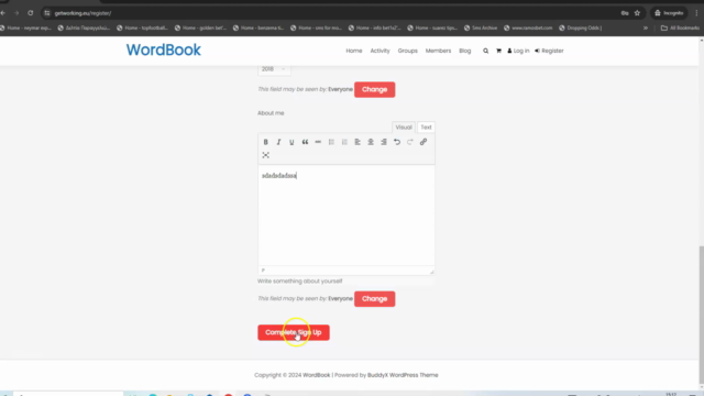 Create Social Network & Community Website With Wordpress – Screenshot 1