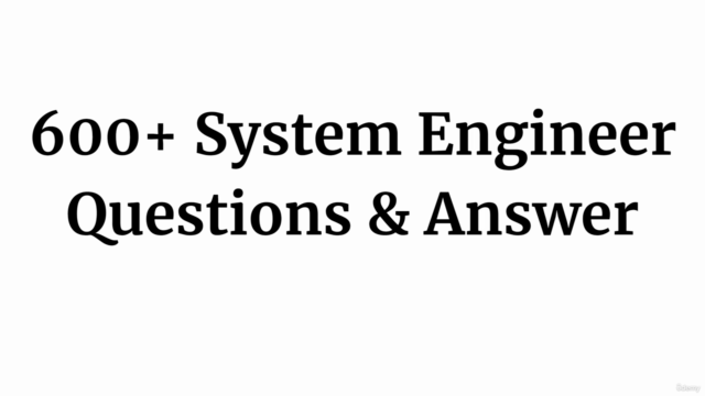 System Engineer Interview Questions Practice Test – Screenshot 4