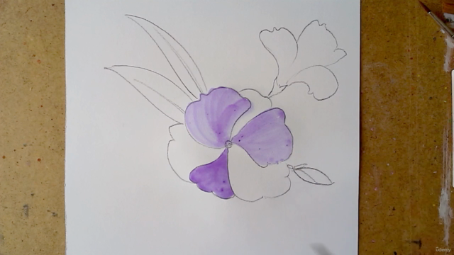 Watercolor Stylized Flowers: Inspirations for beginners! – Screenshot 2