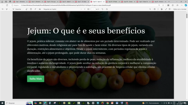 Propriedades Nutricionais dos Alimentos com IAs + 10 e-Books – Screenshot 3