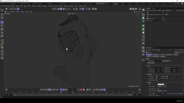 Curso de animación 3D en Cinema 4D – Screenshot 1