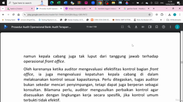 Belajar Prosedur Audit Operasional Bank Part 3 – Screenshot 4