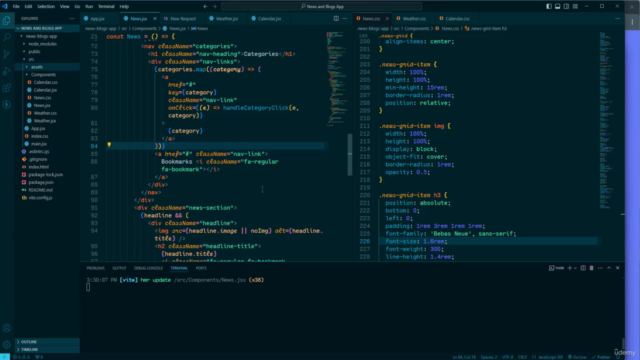 Master React: Build Real-World React Project from scratch – Screenshot 3