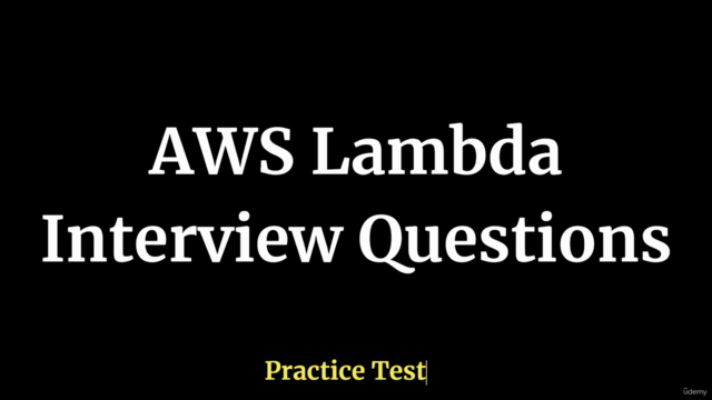 AWS Lambda Interview Questions Practice Test – Screenshot 1